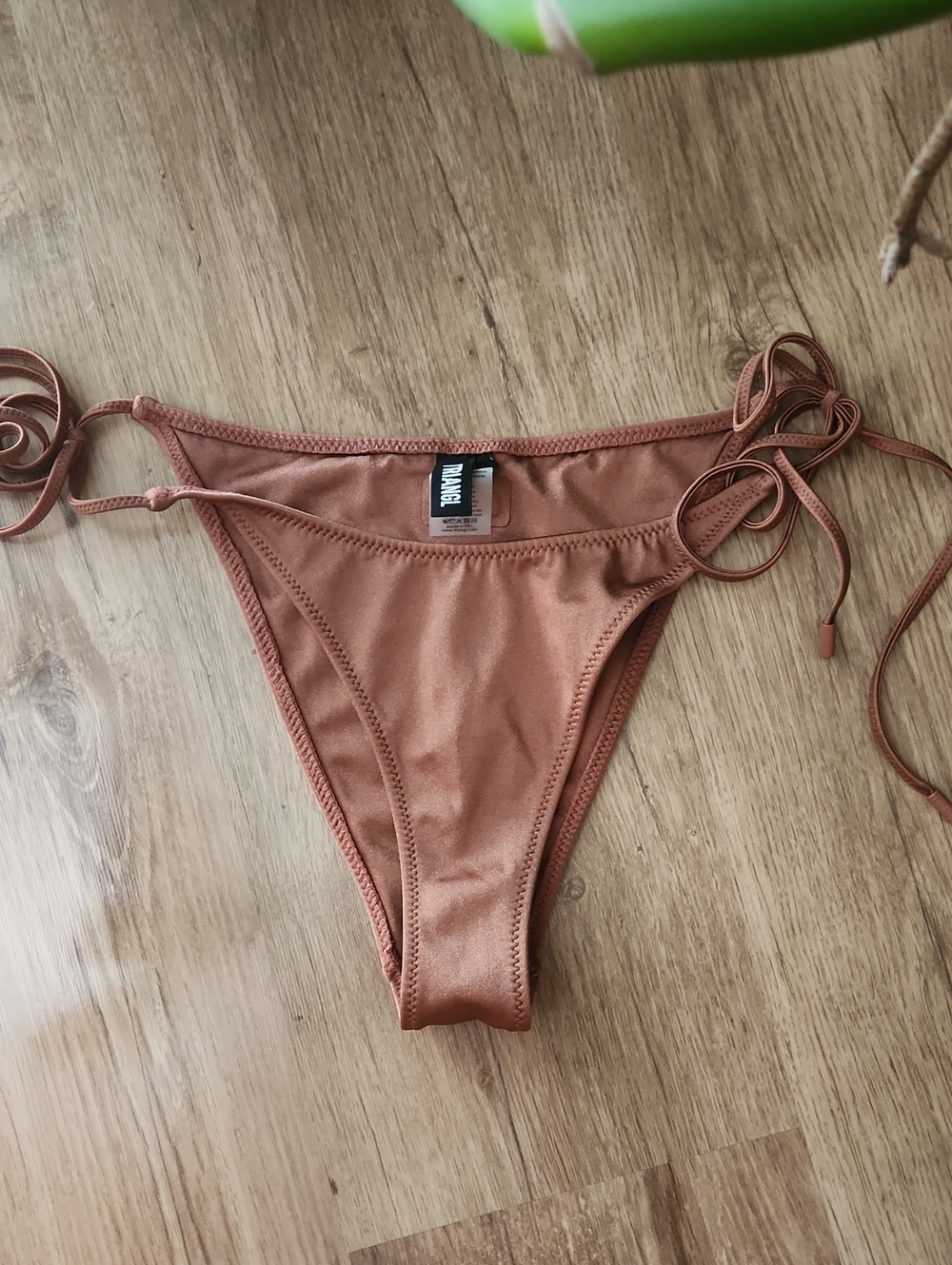 triangl swimwear Rust Tie-Side Bikini Bottom size Medium
